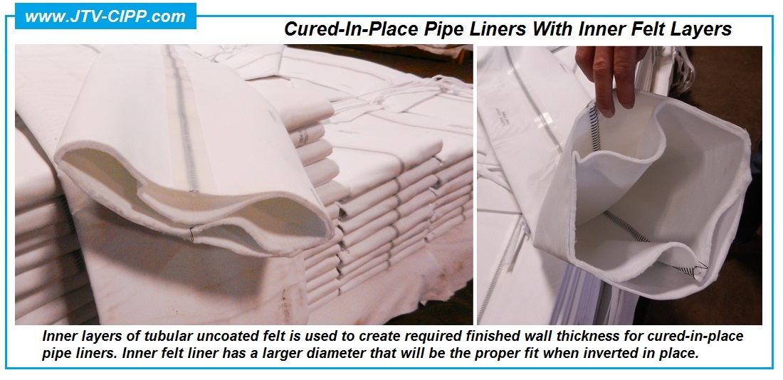 CIPP Liners Inner Felt Layers