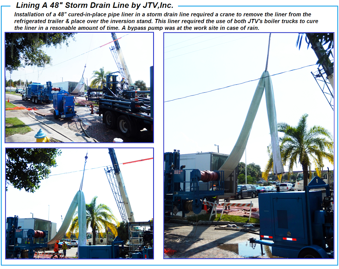 Storm Drain CIPP Lining